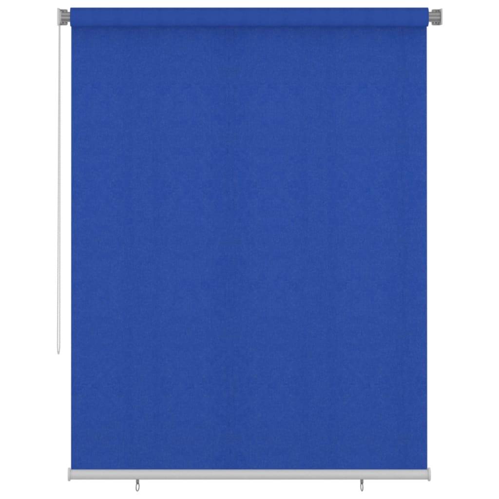 vidaXL Außenrollo 180x230 cm Blau HDPE