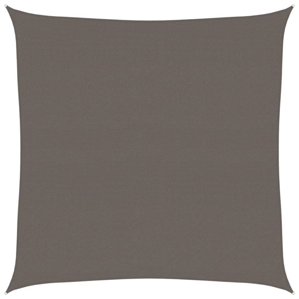 vidaXL Sonnensegel 160 g/m² Anthrazit 7x7 m HDPE