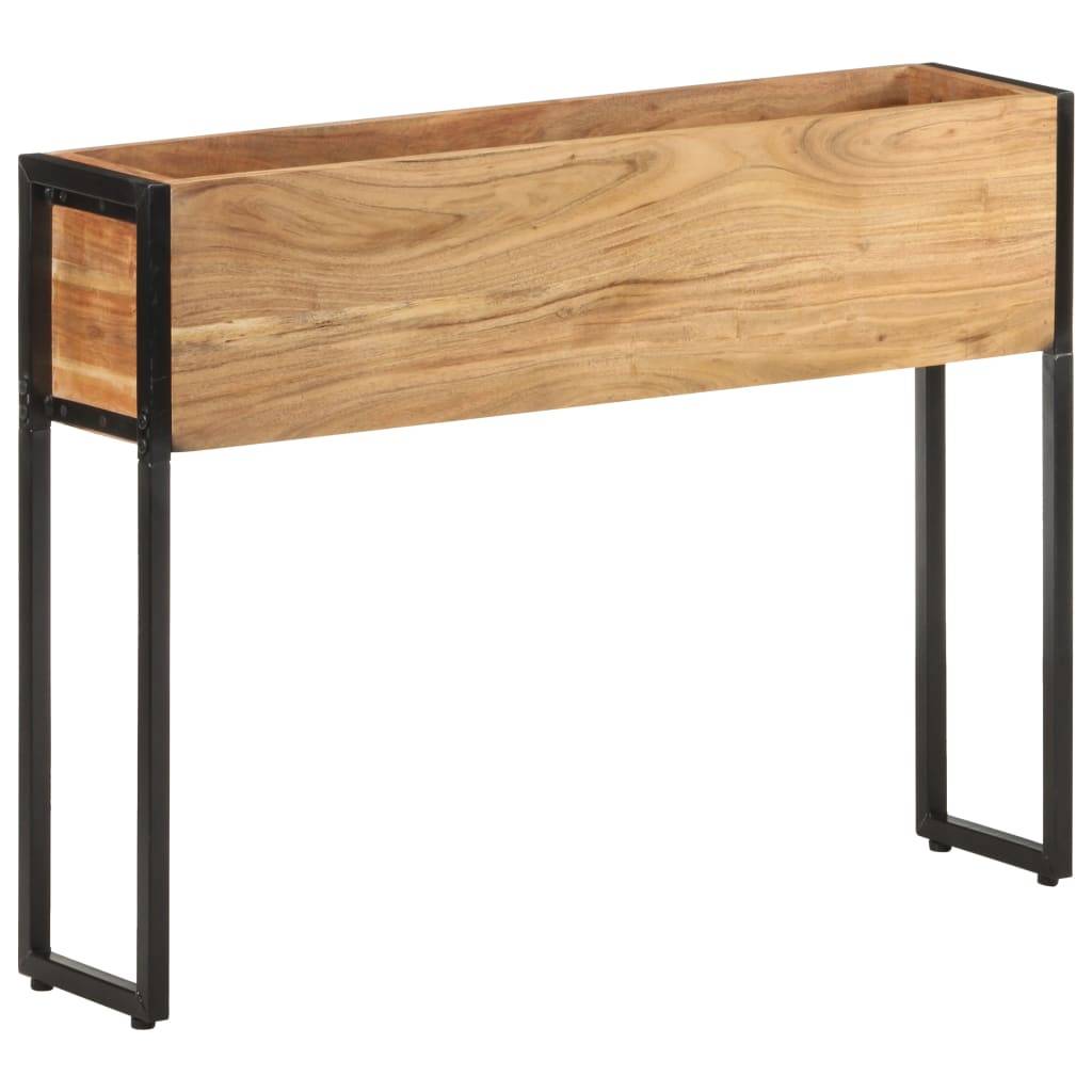 vidaXL Pflanzkübel 90x20x68 cm Akazie Mangoholz