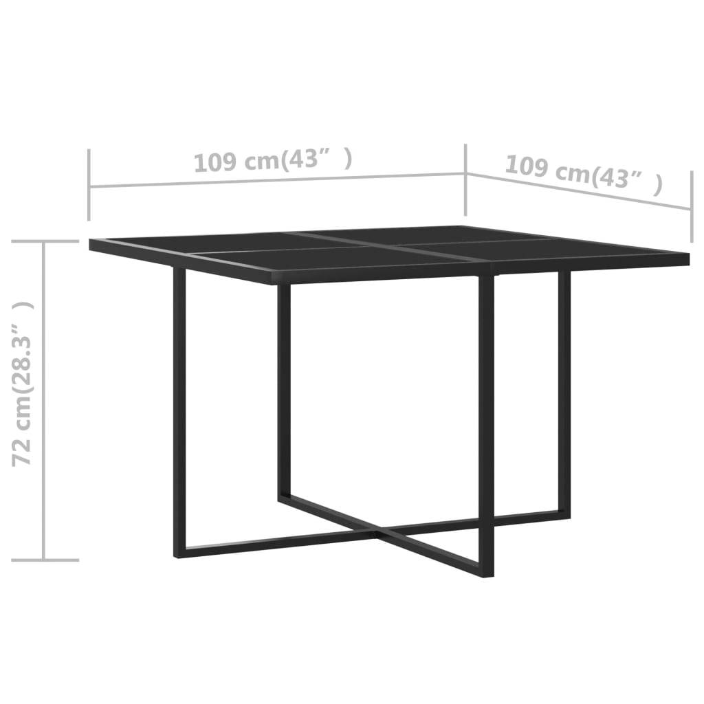vidaXL 9-tlg. Garten-Essgruppe mit Kissen Poly Rattan Grau