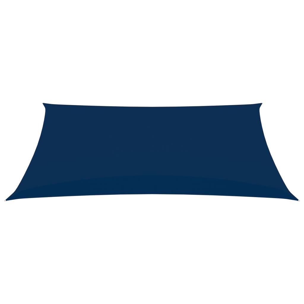vidaXL Sonnensegel Oxford-Gewebe Rechteckig 2x4,5 m Blau
