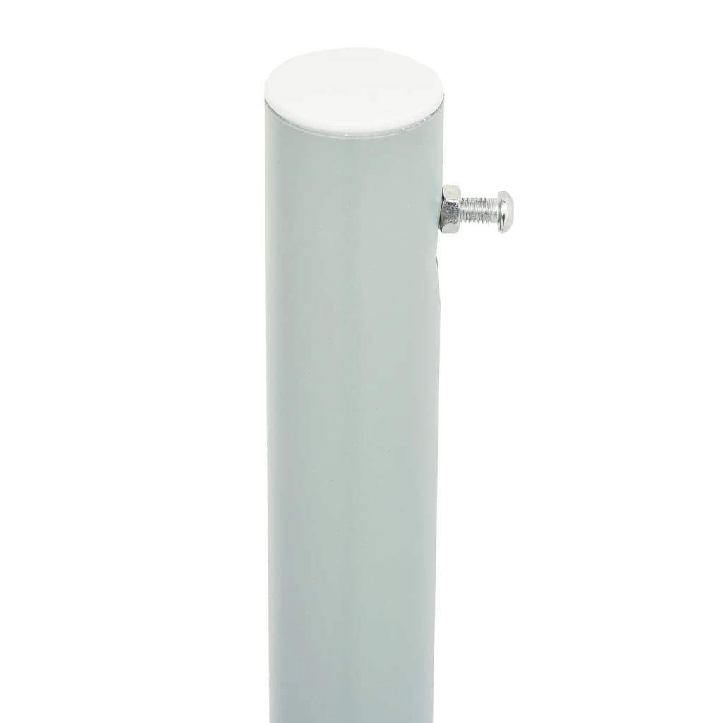 vidaXL Seitenmarkise Ausziehbar 200x600 cm Rot