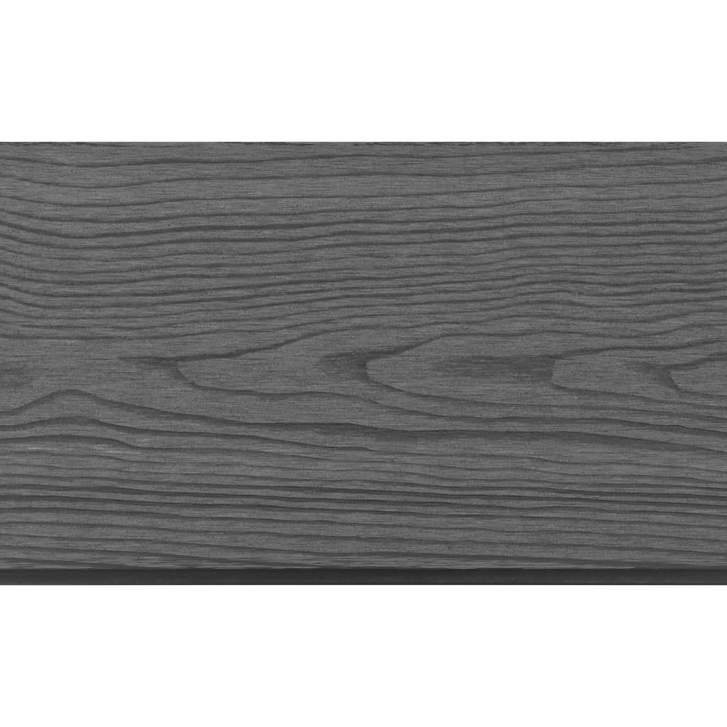 vidaXL Ersatz-Zaunbretter 9 Stk. WPC 170 cm Grau