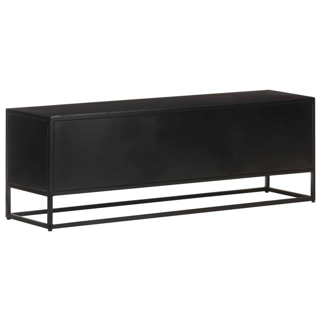 vidaXL TV-Schrank 120x30x40 cm Raues Mangoholz