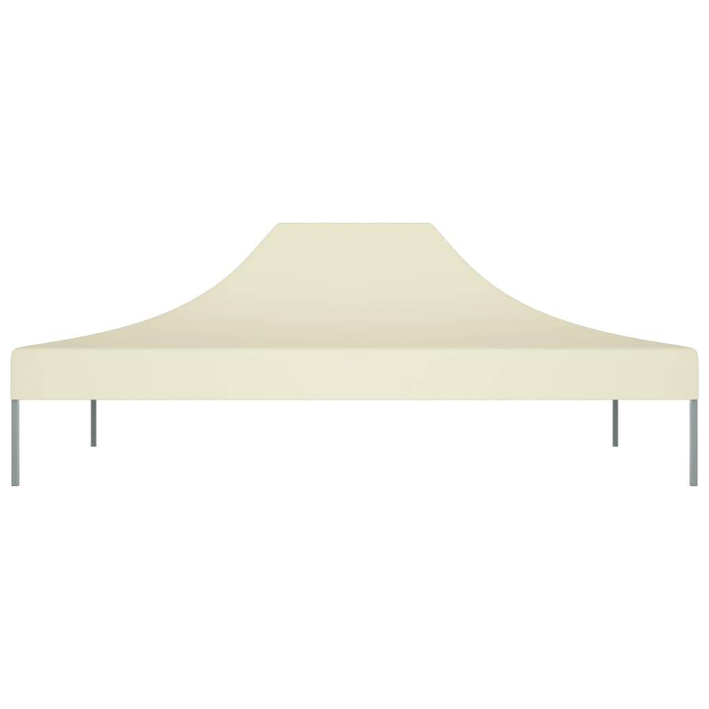 vidaXL Partyzelt-Dach 4x3 m Creme 270 g/m²