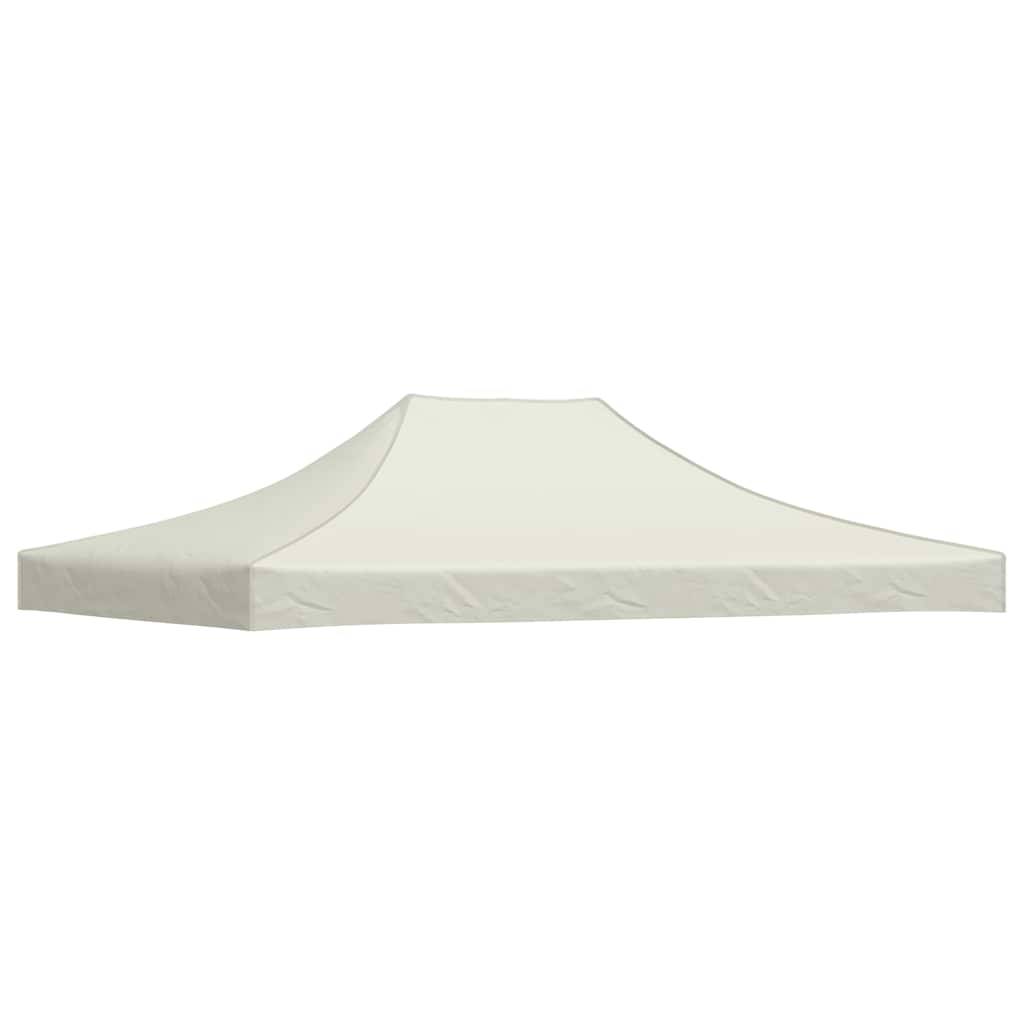vidaXL Partyzelt-Dach 4x3 m Creme 270 g/m²
