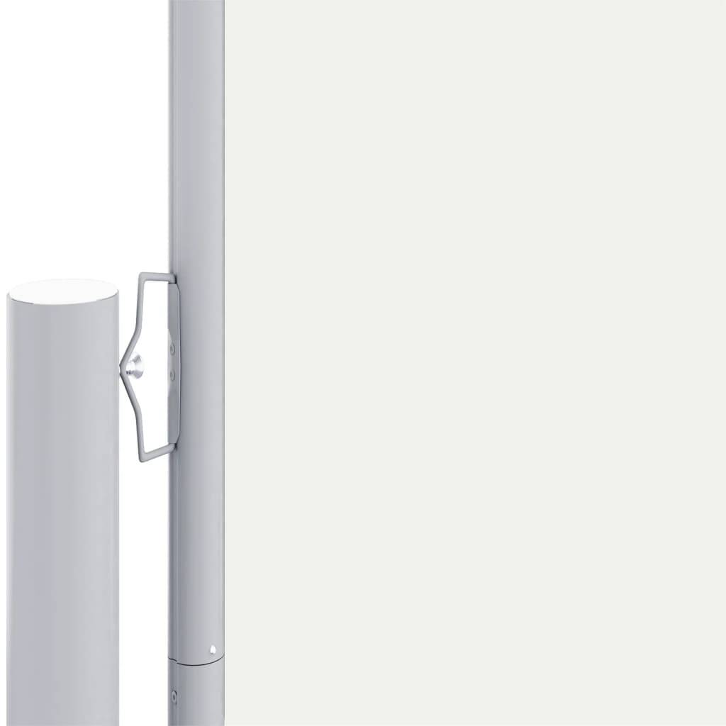 vidaXL Seitenmarkise Ausziehbar Creme 180x1000 cm