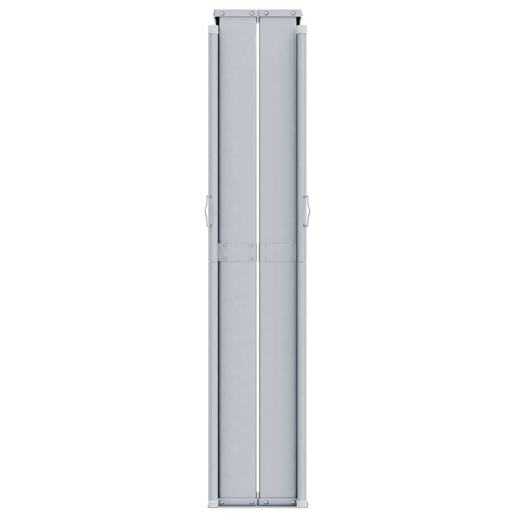 vidaXL Seitenmarkise Ausziehbar Creme 180x1000 cm