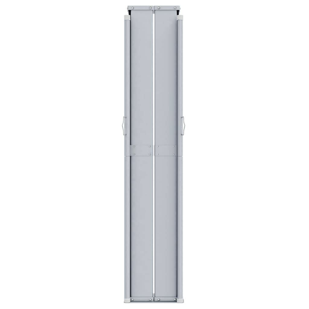 vidaXL Seitenmarkise Ausziehbar Blau 160x1000 cm