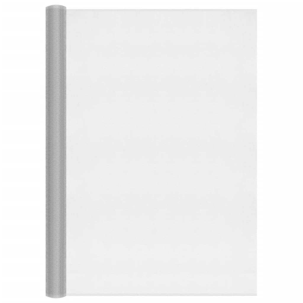 vidaXL Fliegengitter Aluminium 100x2000 cm Silbern