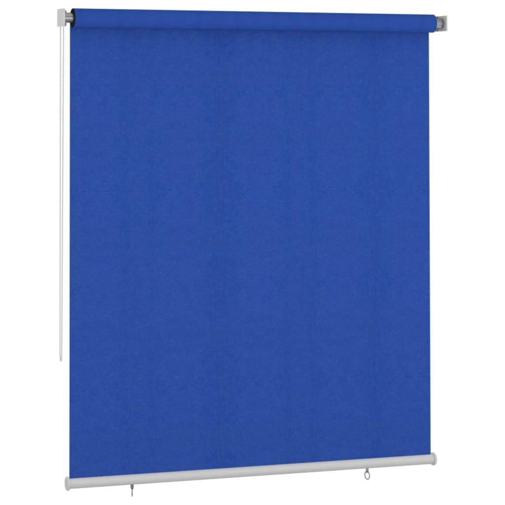 vidaXL Außenrollo 200x230 cm Blau HDPE