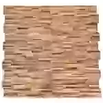 vidaXL 3D-Wandverkleidung 10 Stk. 1,08 m² Massivholz Teak vidaXL 3D-Wandverkleidung 10 Stk. 1,08 m² Massivholz Teak