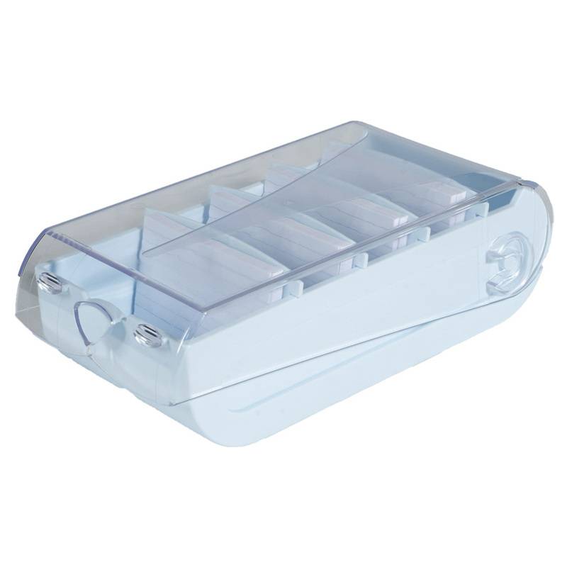 EXACOMPTA Lernkartei BunnyBox, A8, pastellblau