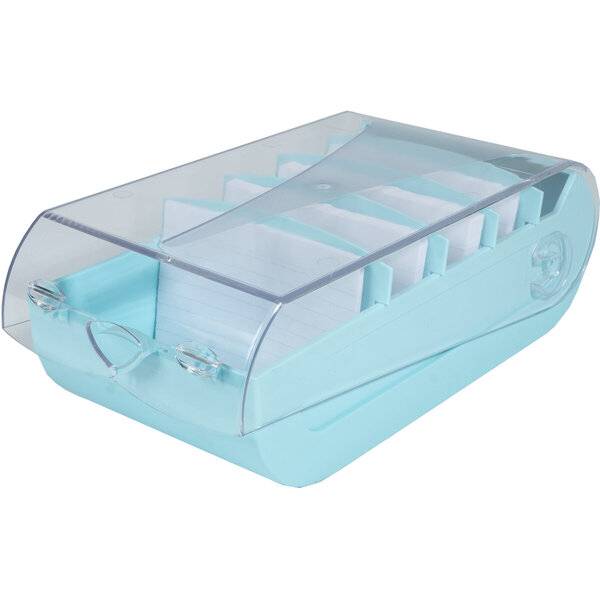 Karteikasten BunnyBox - A8 quer inkl. 100 Karten A8 liniert pastellgrün.