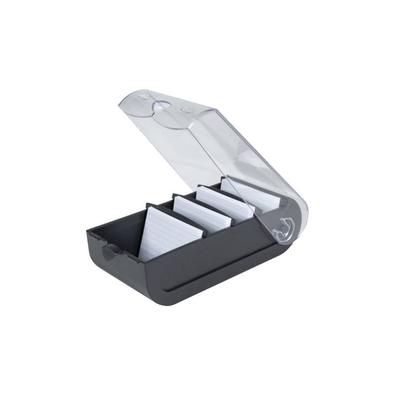 EXACOMPTA Lernkartei BunnyBox, A8, schwarz