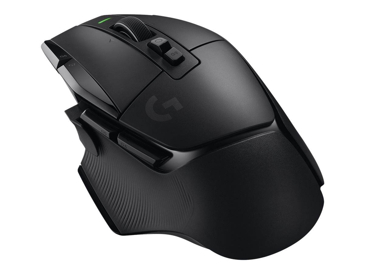 Logitech G G502 X LIGHTSPEED Mouse optical 8 buttons wireless 2.4 GHz USB MAU Logitech LIGHTSPEED receiver black