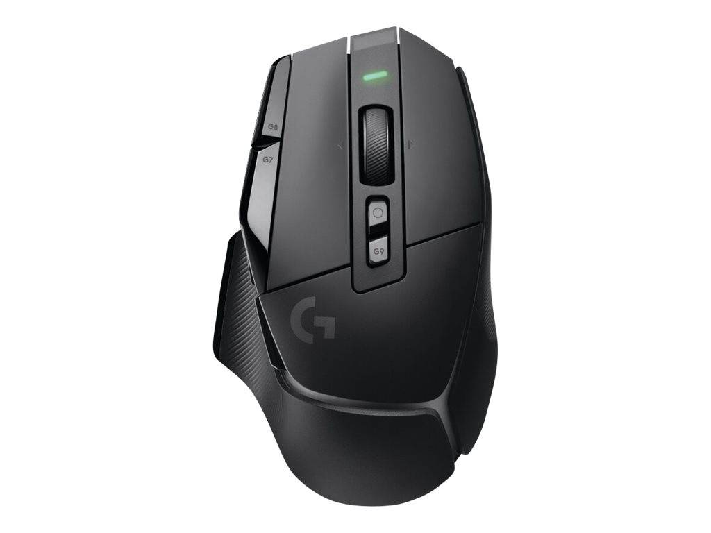 Logitech G G502 X LIGHTSPEED Mouse optical 8 buttons wireless 2.4 GHz USB MAU Logitech LIGHTSPEED receiver black