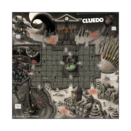 Cluedo Nightmare before Christmas Edition Spiel Gesellschaftsspiel Brettspiel deutsch Cluedo Nightmare before Christmas Edition Spiel Gesellschaftsspiel Brettspiel deutsch