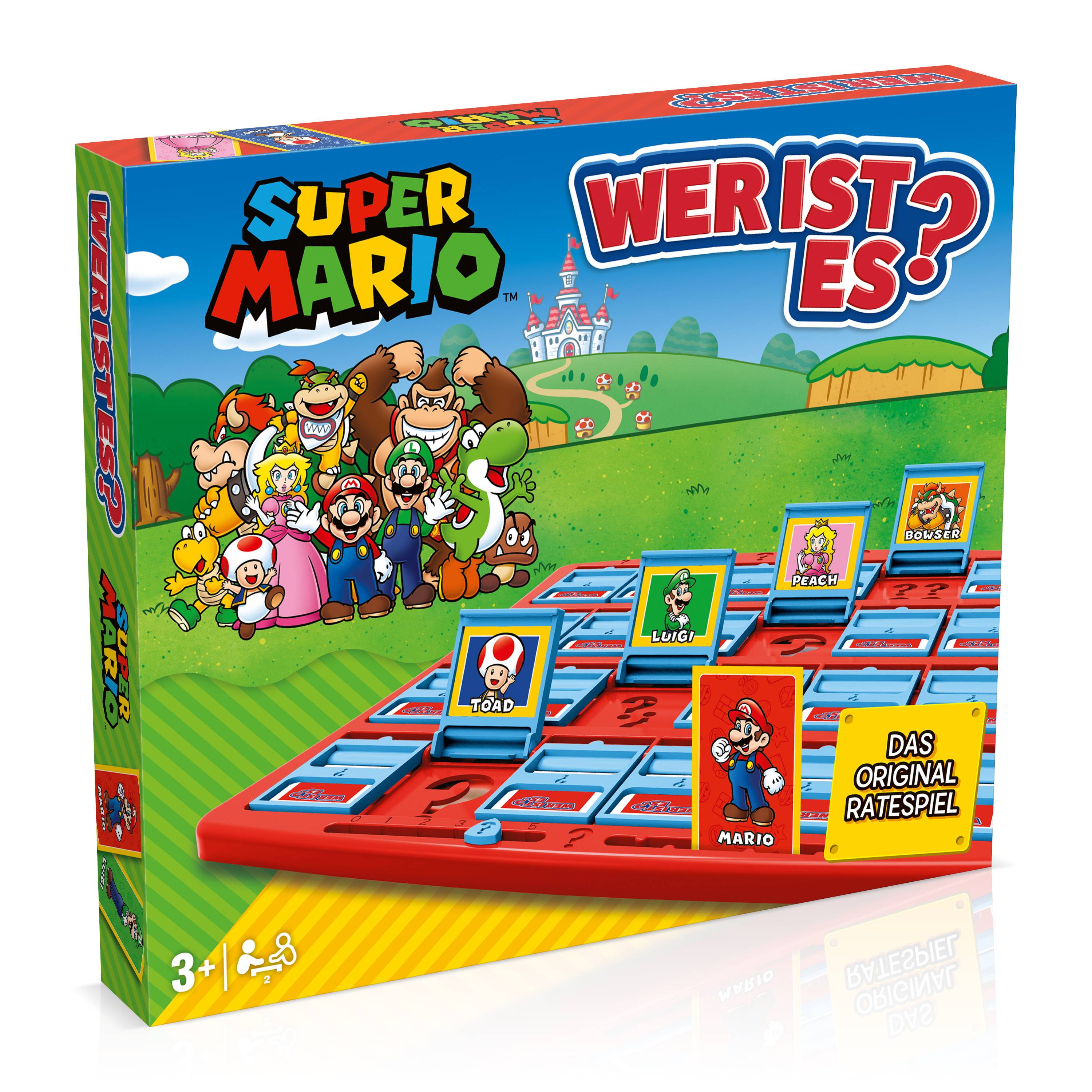 Wer ist es? - Super Mario Kinder Spiel Gesellschaftsspiel Ratespiel