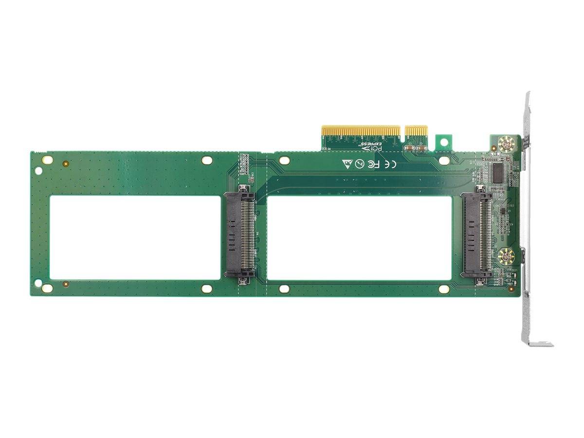Delock Speicher-Controller - 2.5" (6.4 cm) - U.2 NVMe - PCIe 4.0 x8