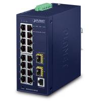 PLANET IGS-4215-16T2S - Switch - managed - 16 x 10/100/1000 + 2 x Gigabit SFP