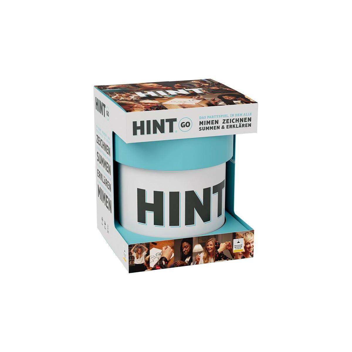 BEZD0003 - HINT Go, Quizspiel, für 4+ Spieler, ab 15 Jahren (DE-Ausgabe)