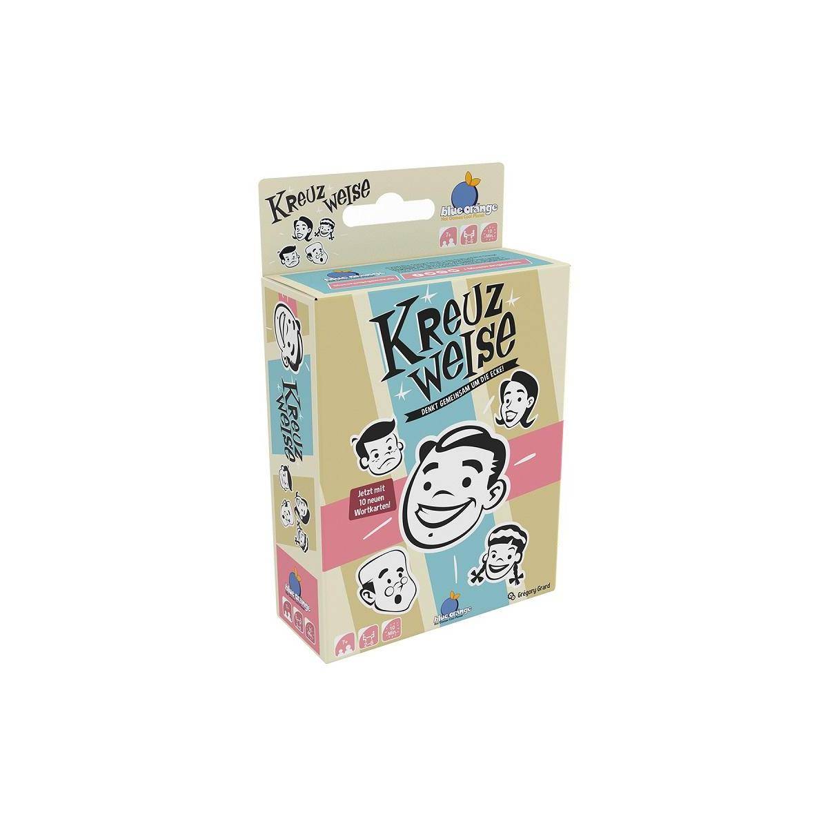 BLOD0105 - Kreuzweise, Kartenspiel, für 2-6 Spieler, ab 7 Jahren (DE-Ausgabe)