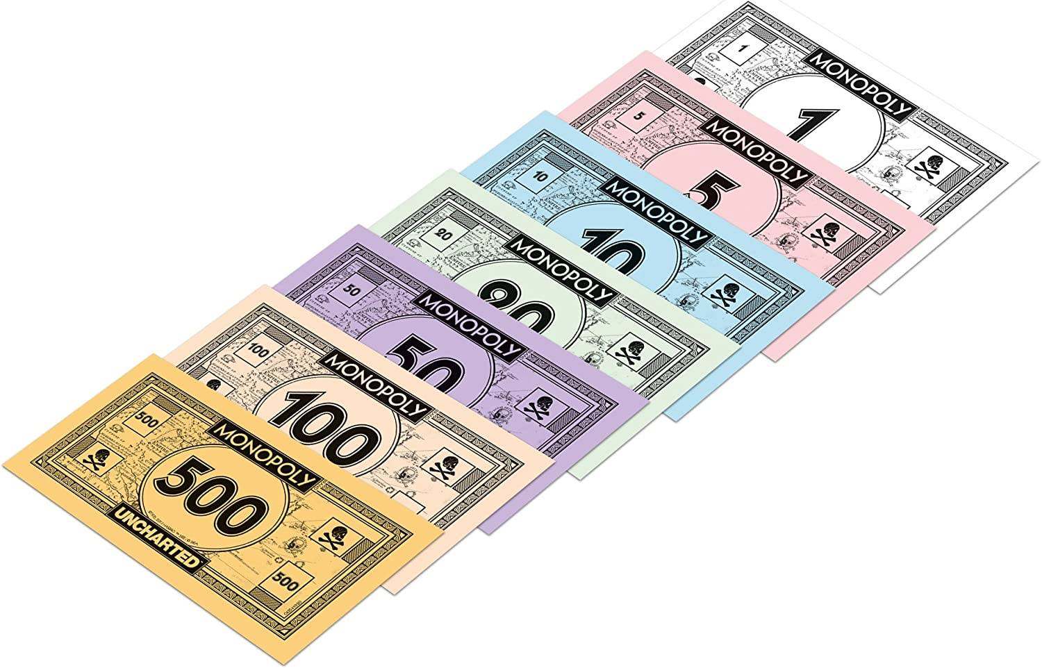 Monopoly - Uncharted (englisch) Brettspiel Gesellschaftsspiel Boardgame