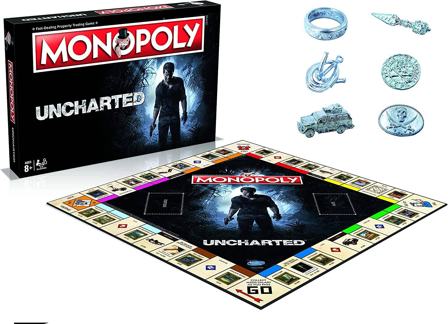 Monopoly - Uncharted (englisch) Brettspiel Gesellschaftsspiel Boardgame
