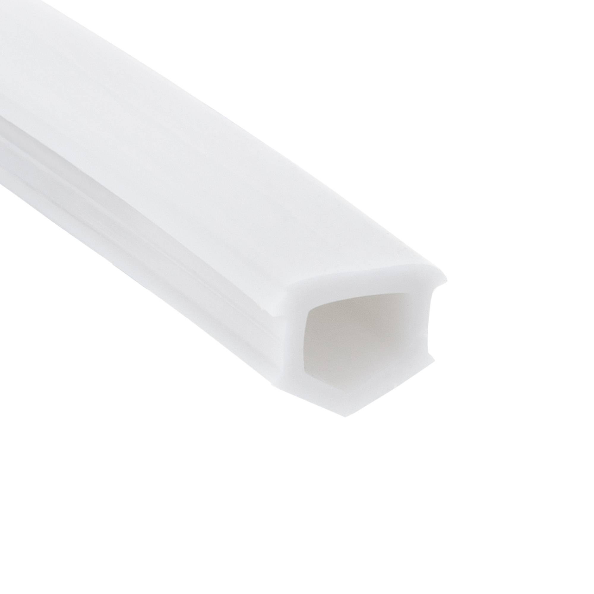 SCHMIDT systemprofile 10m Gummiband Weiß Nut 8 T-Nut Gummi-Leiste Abdeckprofil Schutzprofil Aluprofil-Zubehör
