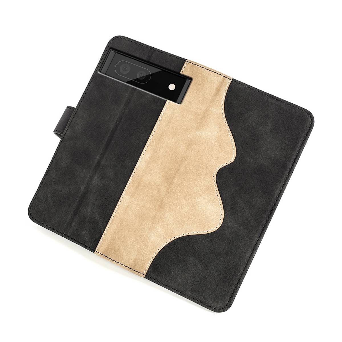 Für Google Pixel 7 Pro Design Handy Tasche Wallet Premium Schwarz Schutz Hülle Case Cover Etuis Neu Zubehör
