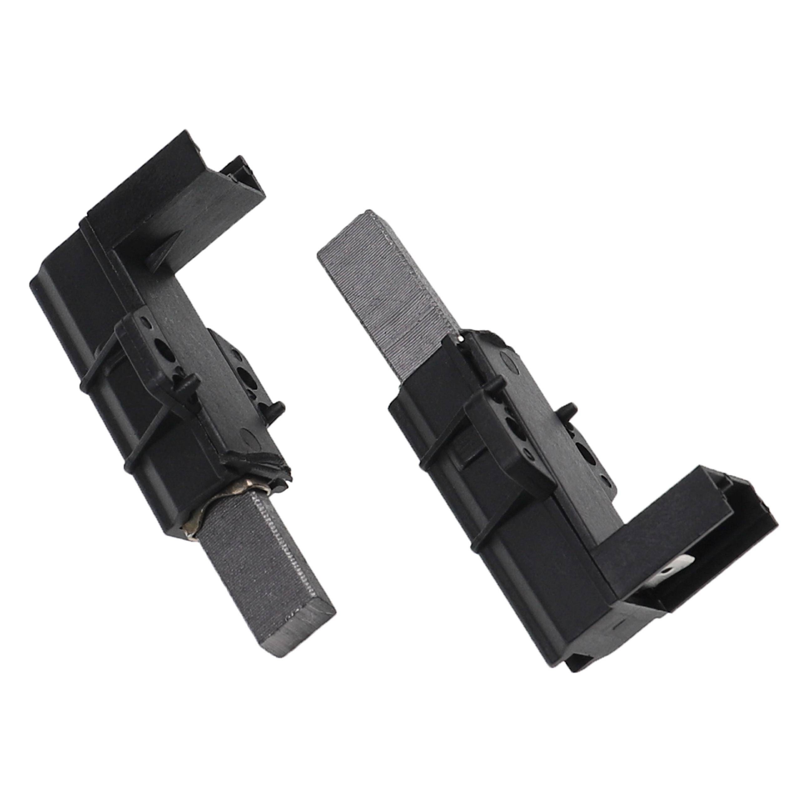 vhbw 2x Kohlebürste kompatibel mit Candy LB AB 130001 37614948, LB AB 135001 37614955, LB ABA 11007 37613908 Waschmaschine