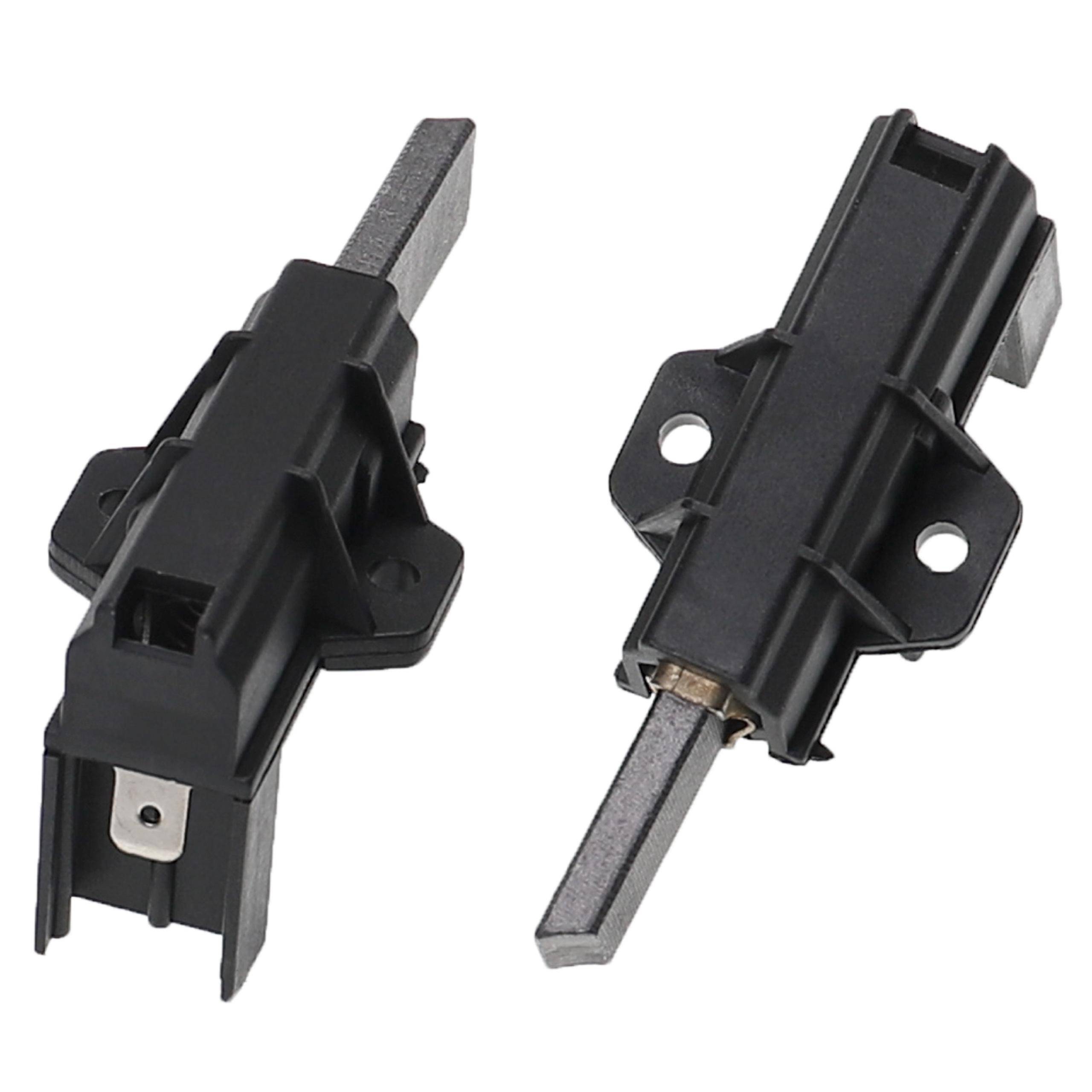 vhbw 2x Kohlebürste kompatibel mit Hoover LBCB 1043 TRME 31123532, LBCB 1043 TRFR 31123243, LBCB 1033 TRYE 31123524 Waschmaschine