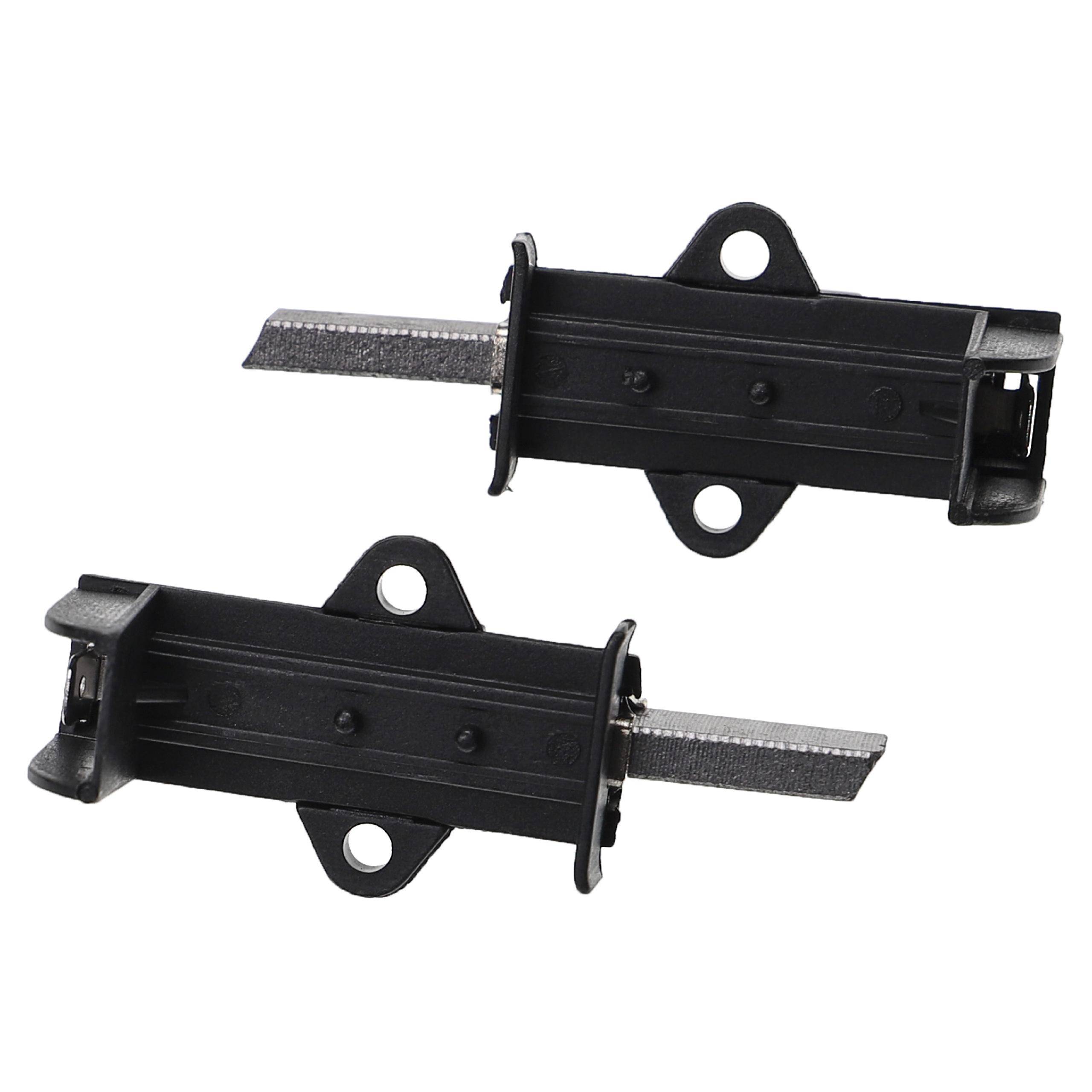 vhbw 2x Kohlebürste kompatibel mit Beko WMB61231PTM, WMB61231PTMS, WMB61231MS, WMB61231PLPTM, WMB61231CSPTM, WMB61231M Waschmaschine