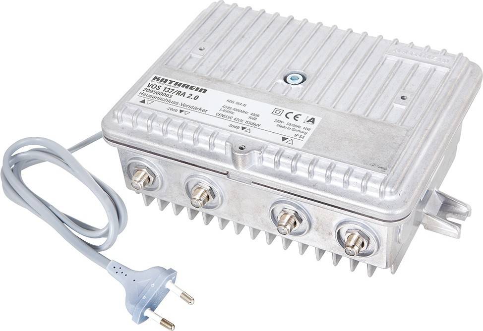 Kathrein Hausanschluss-Verstärker VOS 137/RA 2.0