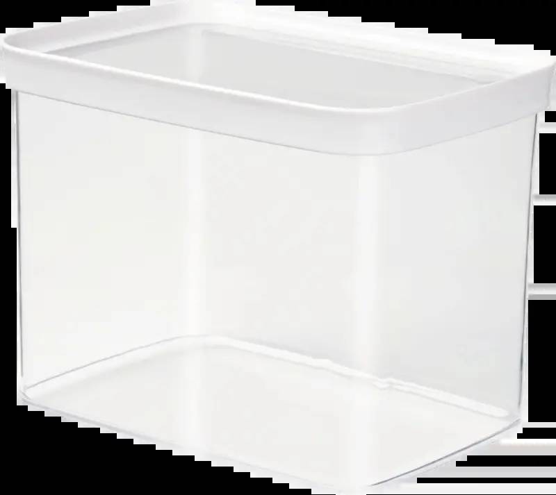 EMSA Trockenvorratsdose OPTIMA rechteckig 4.4 Liter transparent/weiß