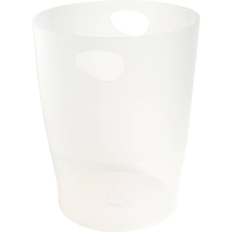 EXACOMPTA Papierkorb ECOBIN, 15 Liter, frostweiß