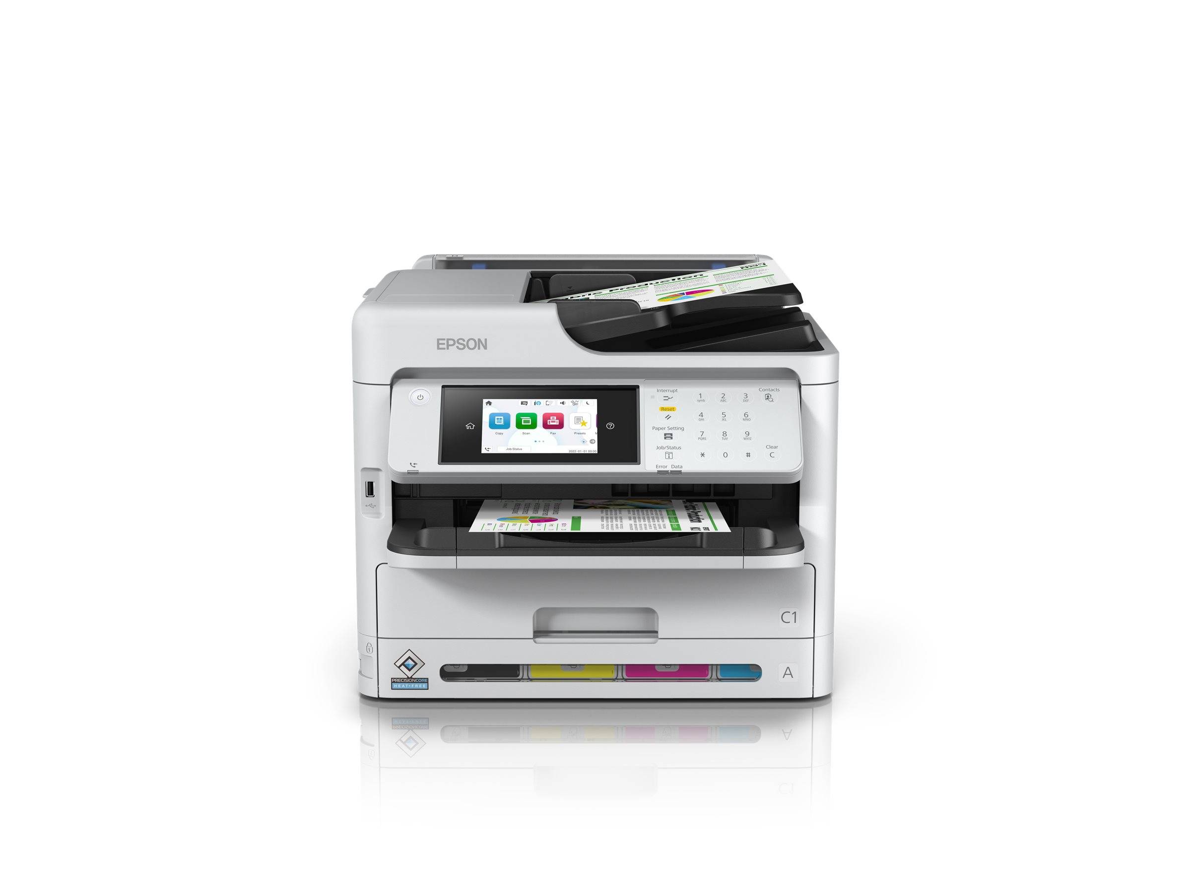Epson WorkForce Pro WF-C5890DWF - Multifunktionsdrucker - Farbe - Tintenstrahl - A4/Legal (Medien)