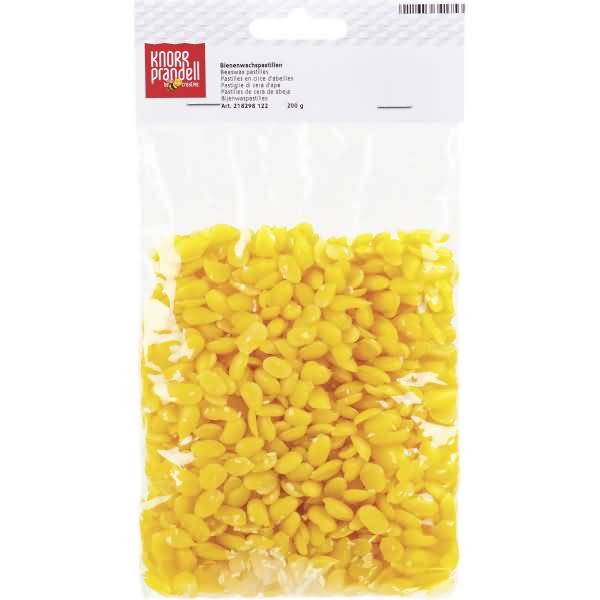 Bienenwachspastillen gelb VE=200g