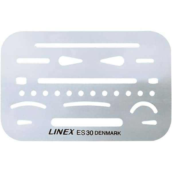 Radierschablone ES30 Stahl