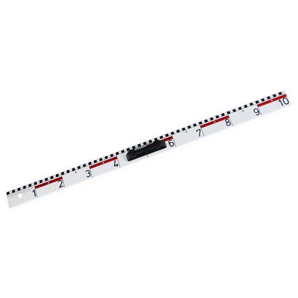 Tafel-Lineal BBR100 100cm weiß