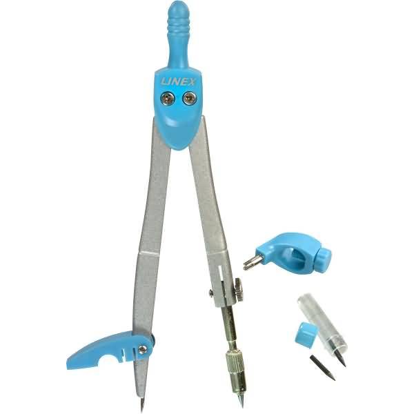 Schulzirkel 950 120mm mit Schutzkappe farbig sortiert