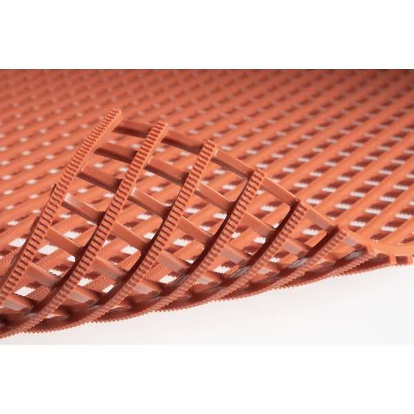 Arbeitsplatzmatte Yoga Roll Food 60cmx5m terrakotta