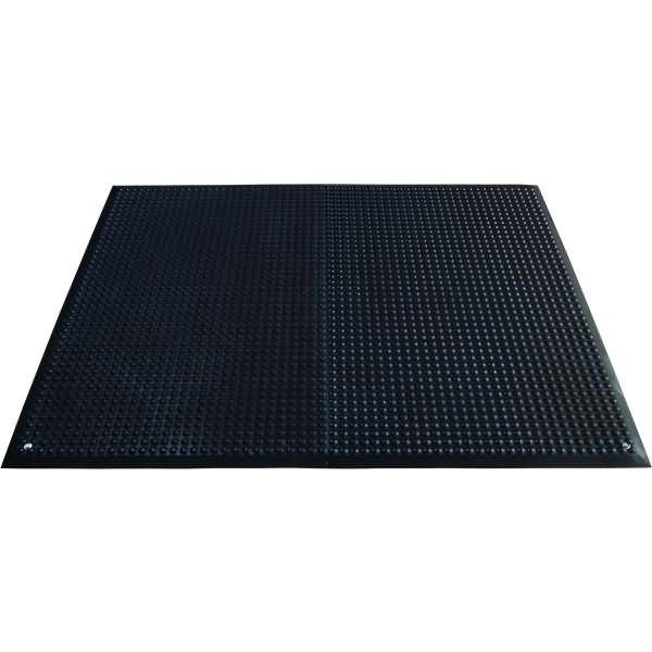 Arbeitsplatzmatte Yoga Ergo Fusion 95x125cm schwarz