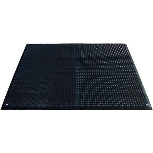 Arbeitsplatzmatte Yoga Ergo Stat 95x125cm schwarz