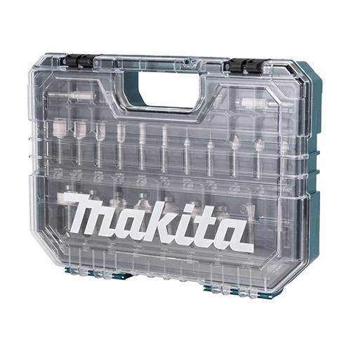 MAKITA D-74778 - Fräser-Set passend für Akku-Multifunktionsfräse & Oberfräse (8 mm | 22-teilig)