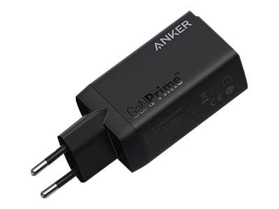 ANKER INNOVATIONS - Anker 735 - Netzteil - 65 Watt - 5 A - Anker PowerIQ 4.0 - 3 Ausgabeanschlussstellen (USB Typ A, 2 x