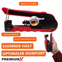 PremiumX XCon CT-200 Kompressionszange Presszange Zange F-Kompressionsstecker F-Stecker Koaxialkabel RG59 RG6 RG11 SAT TV Kabel Antennenkabel PremiumX XCon CT-200 Kompressionszange Presszange Zange F-Kompressionsstecker F-Stecker Koaxialkabel RG59 RG6 RG11 SAT TV Kabel Antennenkabel