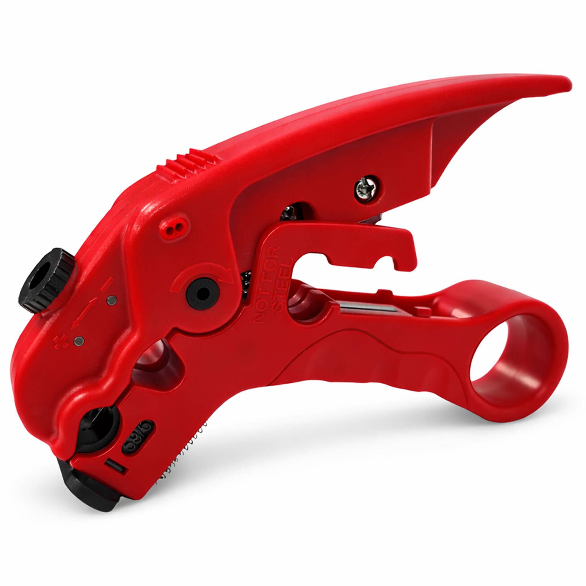 PremiumX Abisolierer XCon CS-100 Universal 2-Stufen Abisolierwerkzeug Kabel Netzwerkkabel Koaxialkabel Kabelwerkzeug Entmanteler