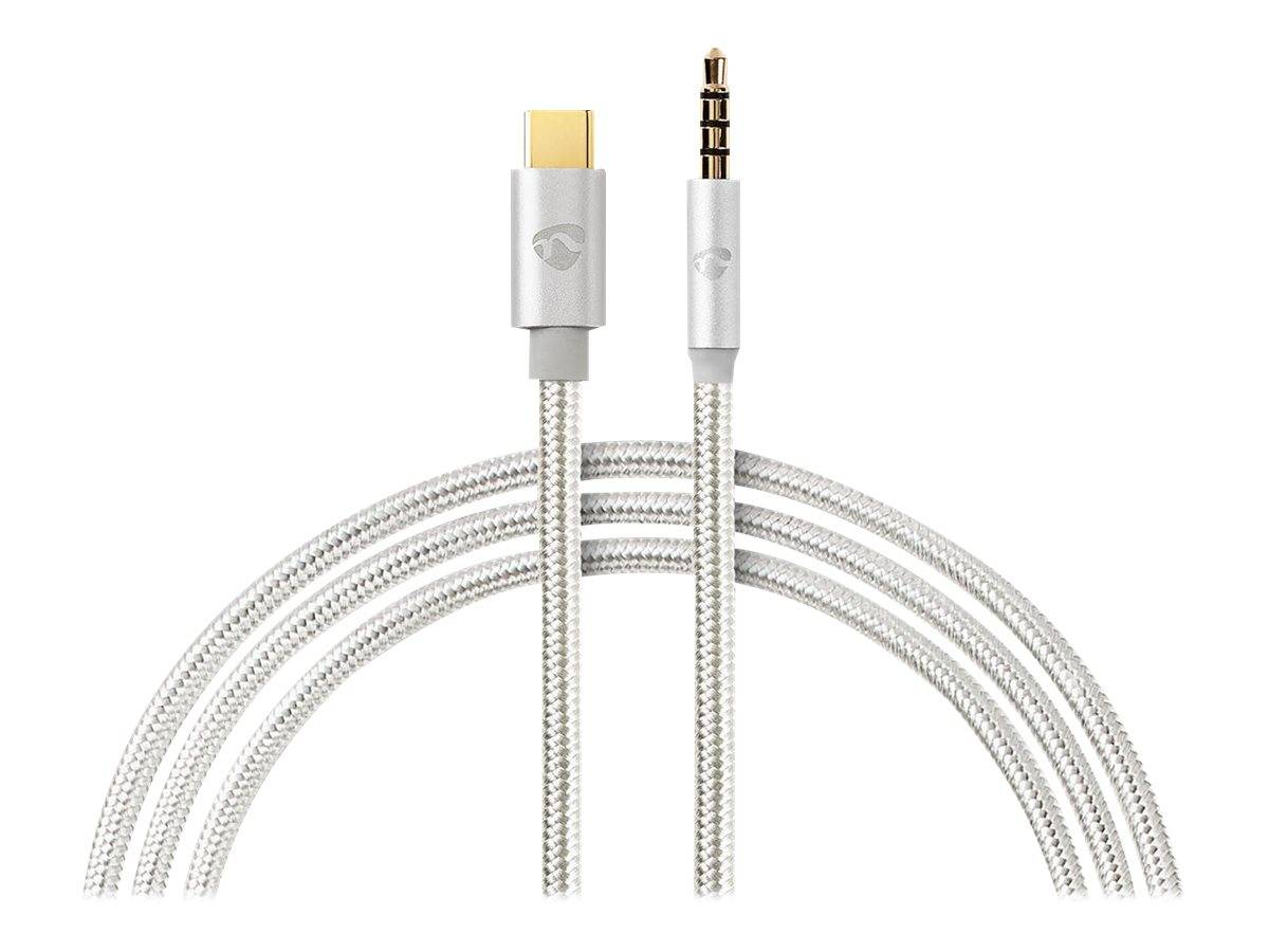 Nedis USB-Adapter | USB 2.0 | USB-C™ Stecker | 3.5 mm Stecker | 1.00 m | rund |